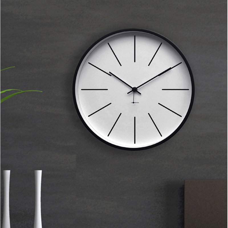 JONSSON Timeware Bauhaus Silent 11.5" Wall Clock & Reviews Wayfair